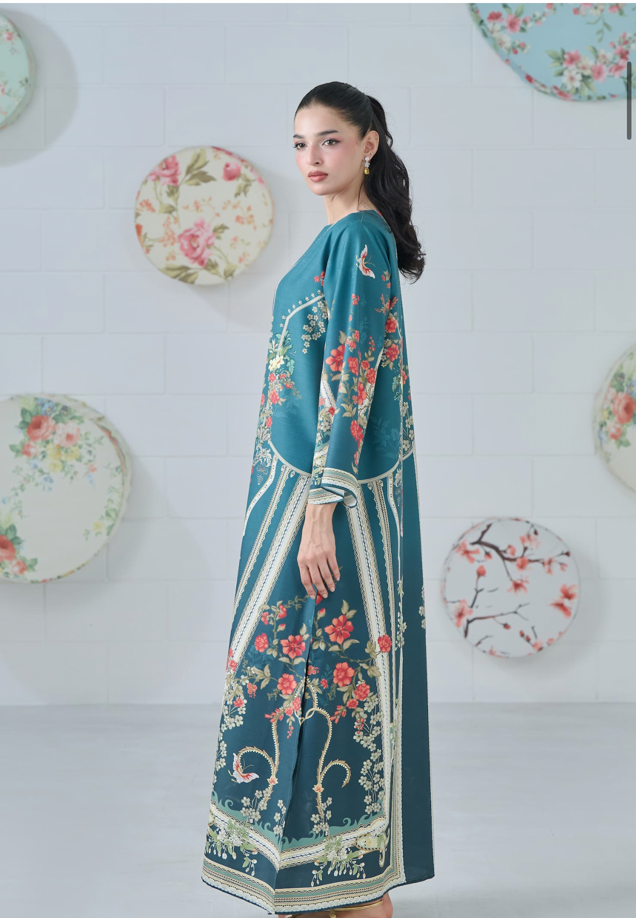 Emerald Affair Kaftan 2-Piece